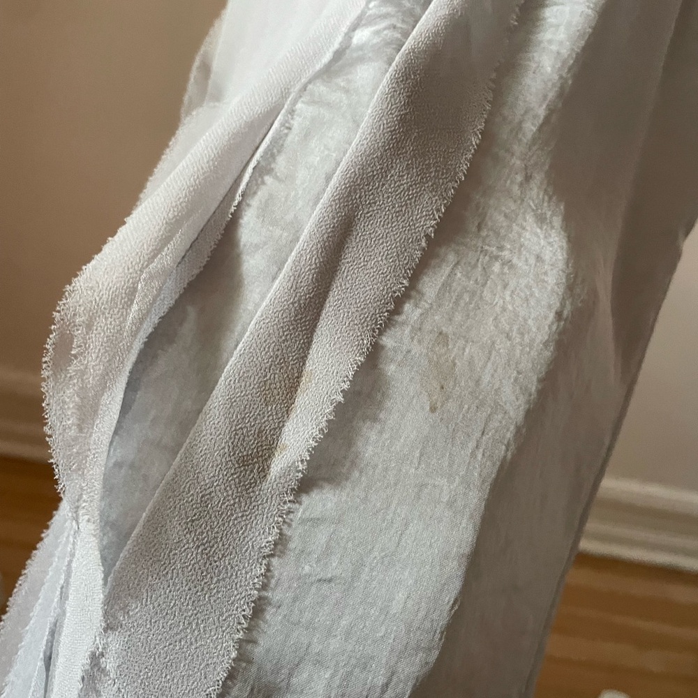 GAP Gray Pleated Tank Top - Picture 5 of 5